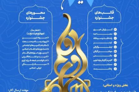 مهلت ارسال آثار به هشتمین جشنواره رسانه ای ابوذر تمدید شد